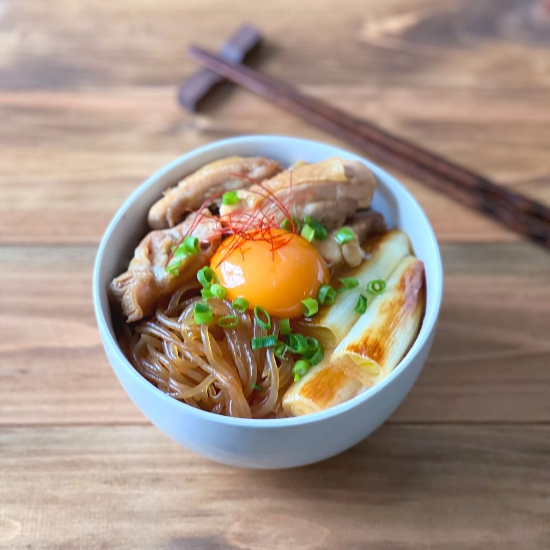 鶏すき丼